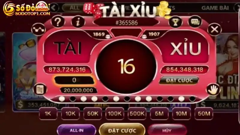 Cược tổng số trong tài xỉu online mang đến cơ hội nhận tiền cực lớn