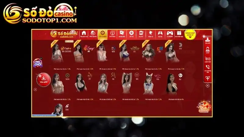 Giới thiệu đôi nét về Live Casino SODO