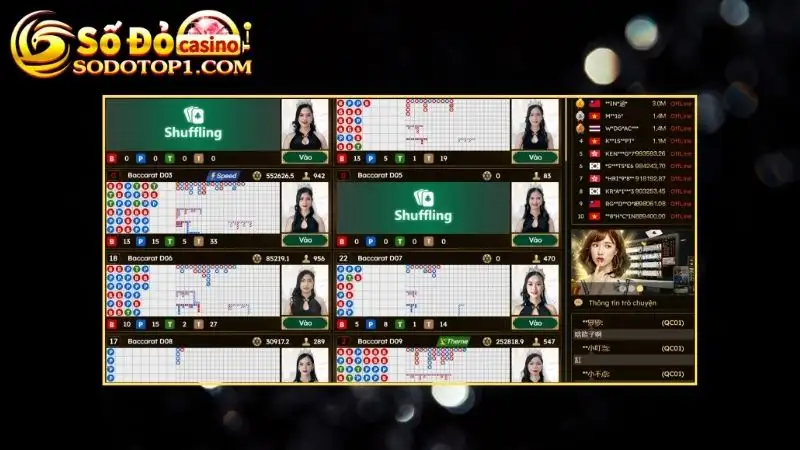 Những ưu điểm vượt trội của sảnh Casino SODO
